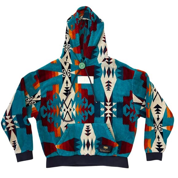 Kith Other - Kith X Pendleton Large Terry Williams Multi Color Hoodie